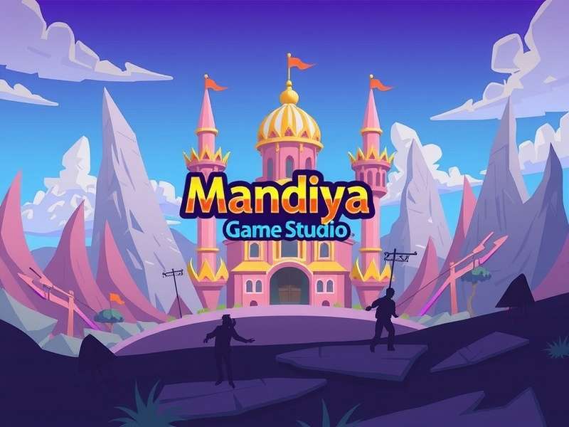 Game development team at work